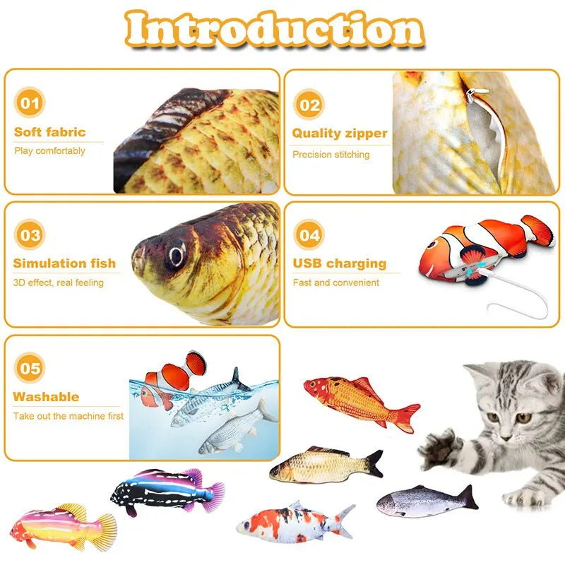 Pet Fish Soft Plush Toy - Petsunsets